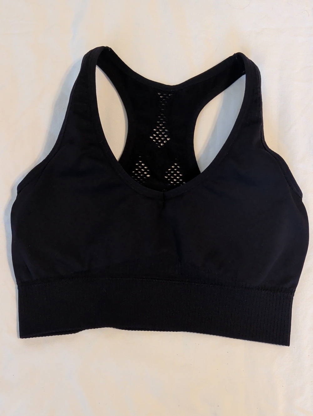 JoyLab Black Racerback Seamless Sports Bra